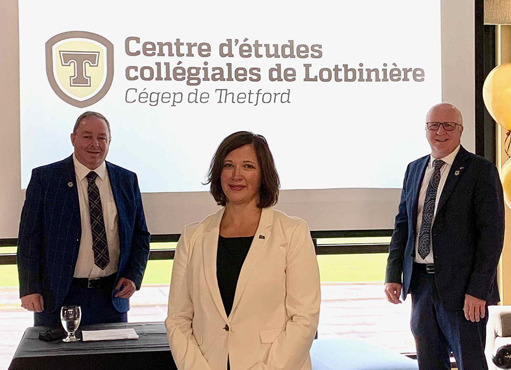 Le Campus de Lotbinière devient le Centre d'études collégiales de Lotbinière